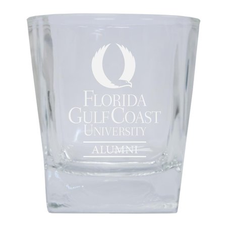 R & R IMPORTS R & R Imports GLTB-C-FGC20 ALUM Florida Gulf Coast Eagles 8 oz Etched Alumni Glass Tumbler GLTB-C-FGC20 ALUM